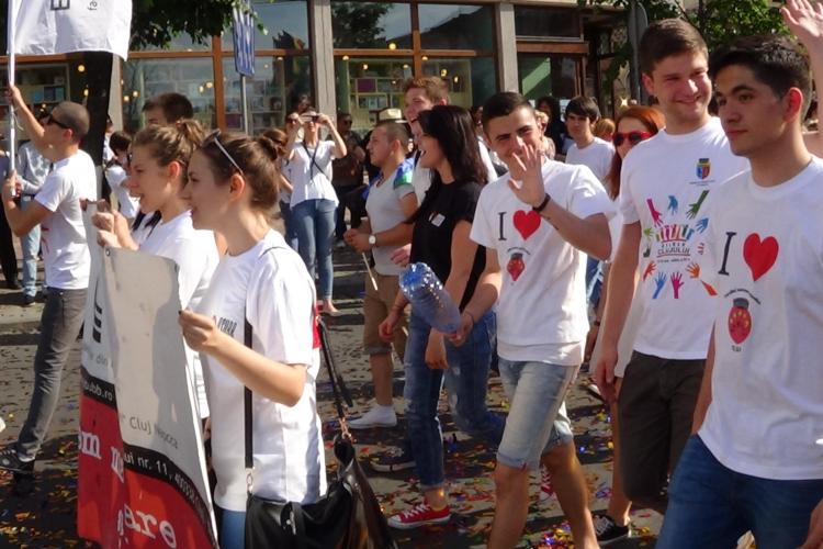 ZILELE CLUJULUI 2014 - Parada SUPERBĂ la ceremonia de deschidere - VIDEO