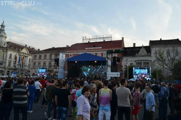 ZILELE CLUJULUI 2014 - DUMINICĂ sunt concerte populare în Piața Unirii