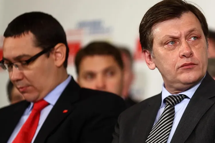 Ponta dă vina pe Antonescu pentru ruperea USL: Antonescu a omorât USL
