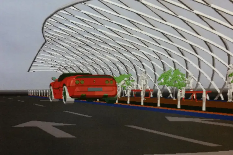 Proiectul FUTURIST al podului Garibaldi distrus de arhitecți pentru că nu era ”sincer” - FOTO și VIDEO