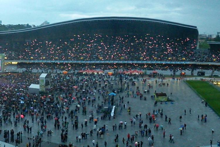 FORZA ZU a adunat pe Cluj Arena 45.000 de oameni. RECORD de PUBLIC - FOTO și VIDEO