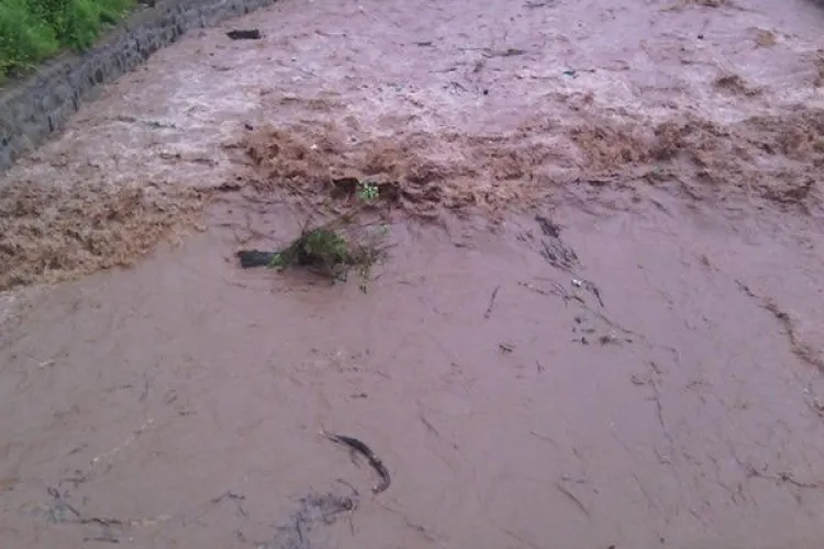 Inundații în localitatea Măguri Răcătău