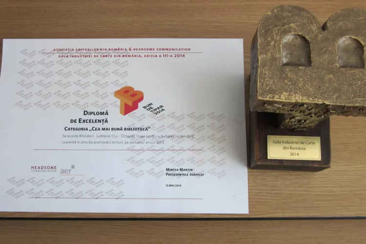 Biblioteca ”Octavian Goga” Cluj este cea mai bună bibliotecă din ţară