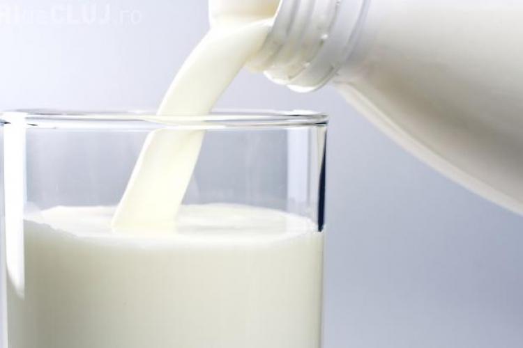Lapte cu ANTIBIOTICE la vânzare în magazinele din România