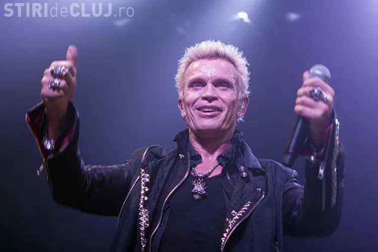 Concert Billy Idol la Cluj! De la ce oră începe show -ul?