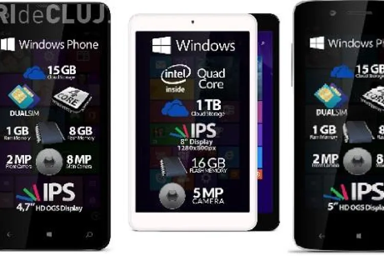 Au apărut primele smartphone-uri românești cu Windows