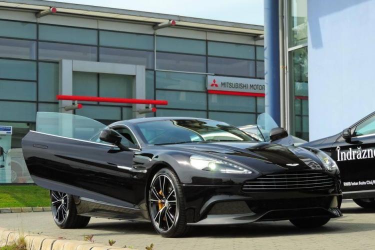 Dan Vasile, patronul Dan Steel, a cumpărat de la Cluj bolidul Aston Martin de 300.000 de euro