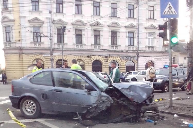Accident pe strada General Dragalina! Un șofer beat a spulberat un pieton