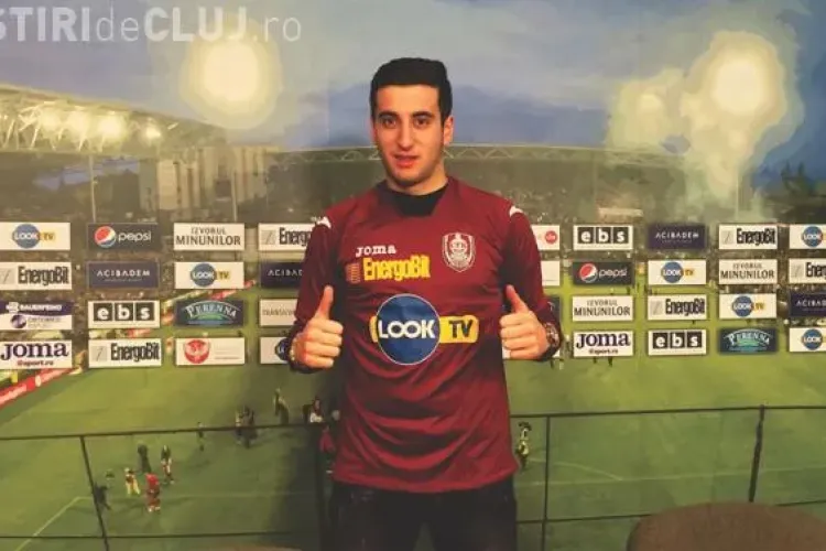 Giorgi Chanturia pleacă de la CFR. Vezi la ce echipă s-a transferat