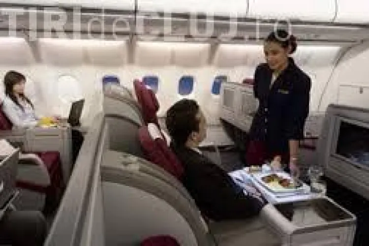 Care este viața unei stewardese românce la o companie aeriană din Golf?
