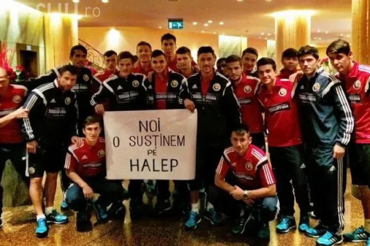 Mesaj emoționant pentru Simona Halep din partea naționalei României FOTO