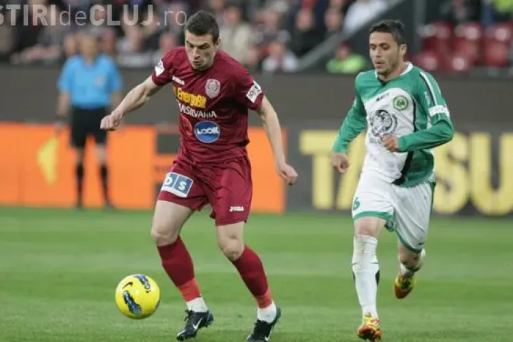 Liviu Ganea nu mai apucă următorul cantonament la CFR. A fost împrumutat altei echipe