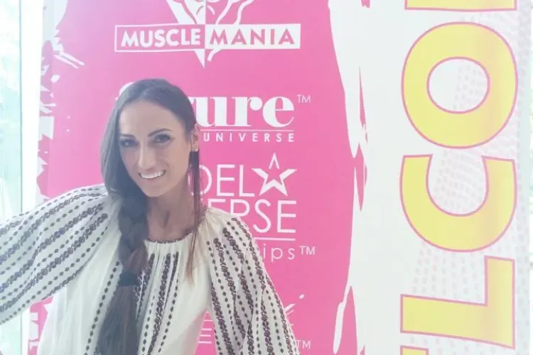 Clujeaca Anca Bucur, Miss Fitness Univers: Nu știau unde e România. Acum sunt pe posterul oficial