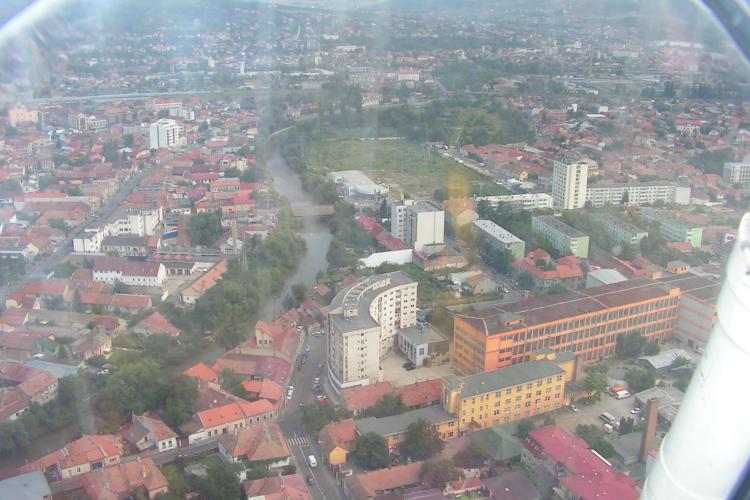 Clujul văzut din AER! Zeci de clujeni au zburat deasupra orașului cu elicopterul de la Unitatea Specială de Aviație - FOTO
