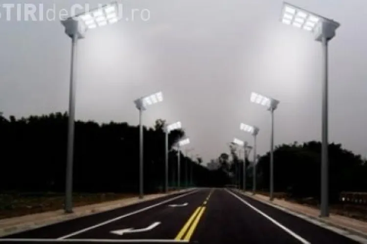 22 de străzi din Cluj-Napoca vor avea iluminat ecologic - LED - din fonduri elveţiene