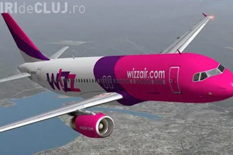 Wizz AIR crește frecvența zborurilor de la Cluj pe cele mai frecventate rute