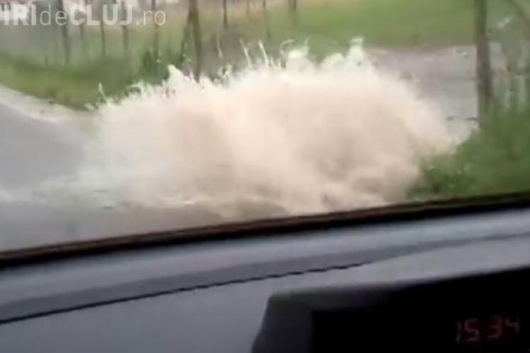 Cartierul Bună Ziua a fost inundat în timpul furtunii - VIDEO