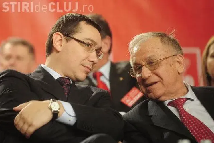 Lovitură pentru Victor Ponta din partea lui Iliescu: ”E prea tânăr ca să fie președinte”