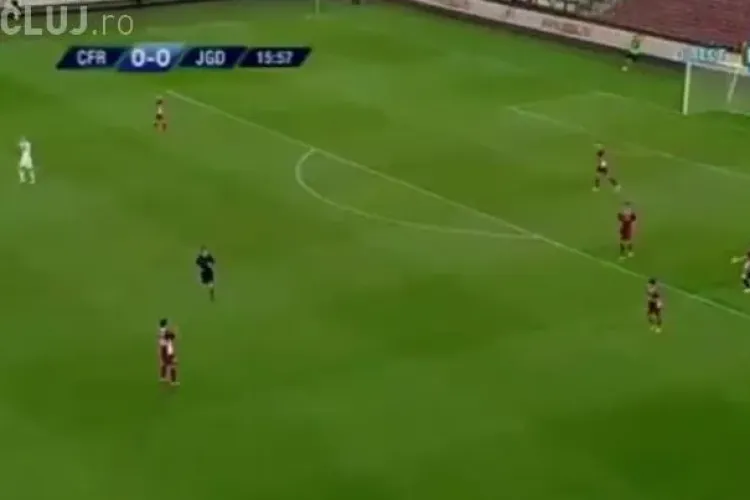 CFR Cluj a făcut egal cu Jagodina în primul meci din Europa League REZUMAT VIDEO