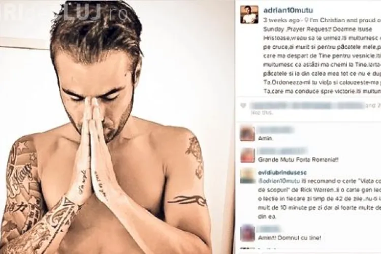 Adrian Mutu şi-a schimbat religia