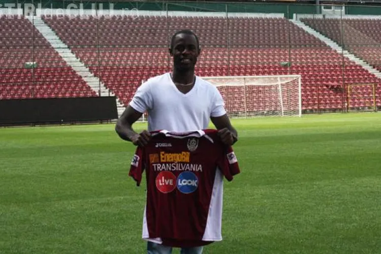 CFR Cluj i-a găsit înlocuitor lui Ogbu. Cine îi va lua locul atacantului nigerian