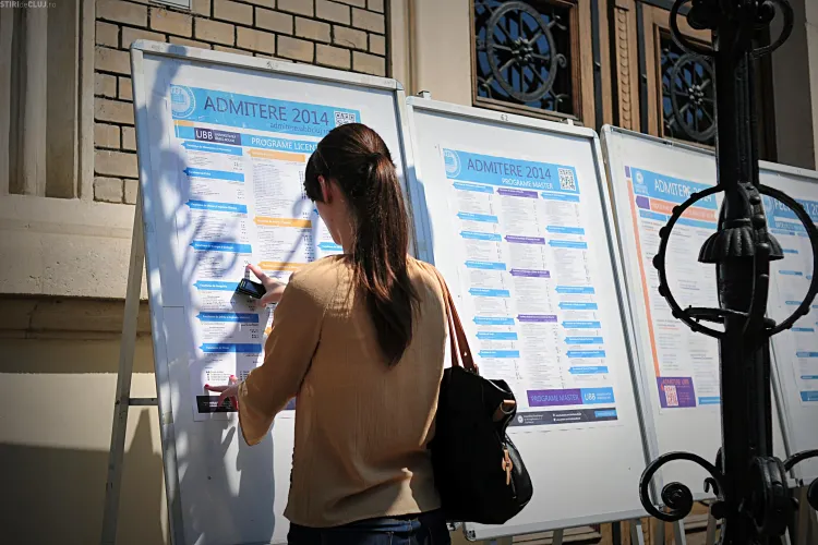 ADMITERE UBB CLUJ: Peste 800 de candidaţi înscrişi la UBB în prima zi. Care sunt facultățile căutate?