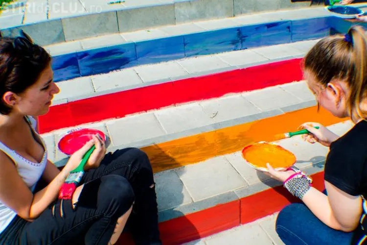 Scările GRI spre Cetățuie au prins VIAȚĂ! Ar trebui sa rămâna așa permanent? - FOTO