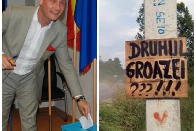 Seplecan anunță control la drumul de la Fizeșu Gherlii, iar conducerea Consiliului Județean Cluj s-a SPERIAT