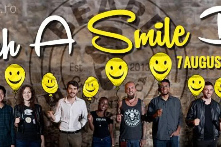 Barboșii de la Beard Brothers Cluj te invită să faci o faptă bună, în cadrul campaniei "Catch a Smile Day” - VIDEO