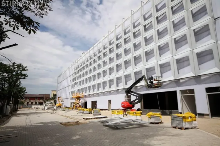 Sala Polivalentă, aproape finalizată. Vezi ce dotări va avea FOTO și VIDEO