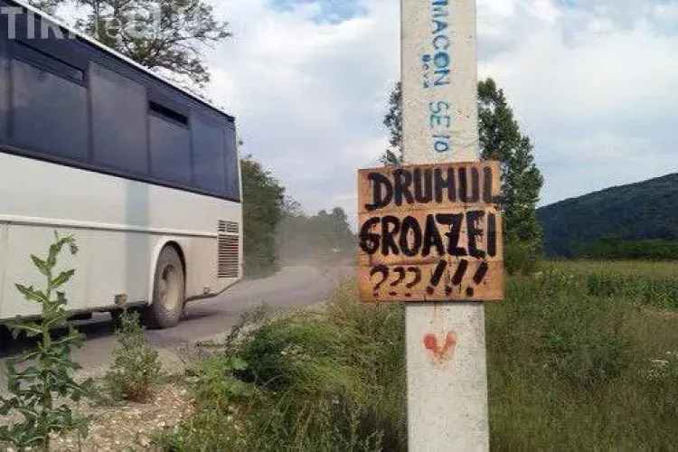 Drumul GROAZEI - Gherla - Fizeşu Gherlii - Ţaga intră de URGENȚĂ în reparații