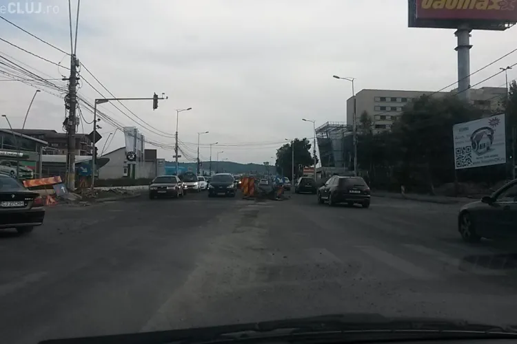 PSD Cluj a văzut trei benzi pe sens pe Calea Turzii. Boc: Să le pună ei, dacă pot! CÂND SE VA TERMINA ȘANTIERUL?