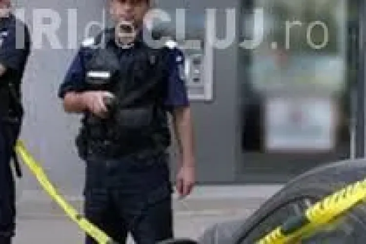 Spargere la o bancă de pe strada Mihai Eminescu din Cluj-Napoca - EXCLUSIV