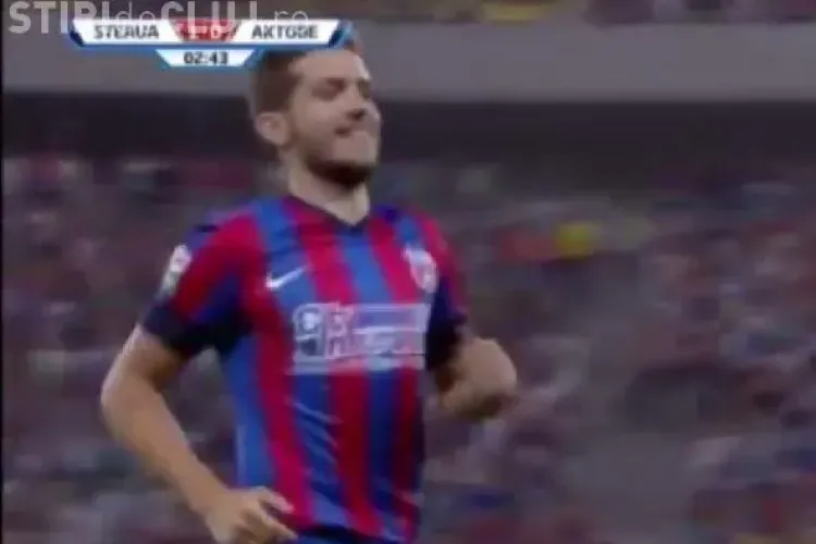 Steaua s-a calificat în play-off-ul UCL după victoria împotriva Aktobe REZUMAT VIDEO