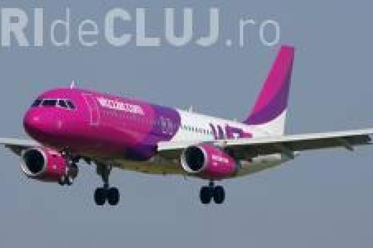 Un avion Wizz Air de la Cluj a aterizat cu un singur MOTOR
