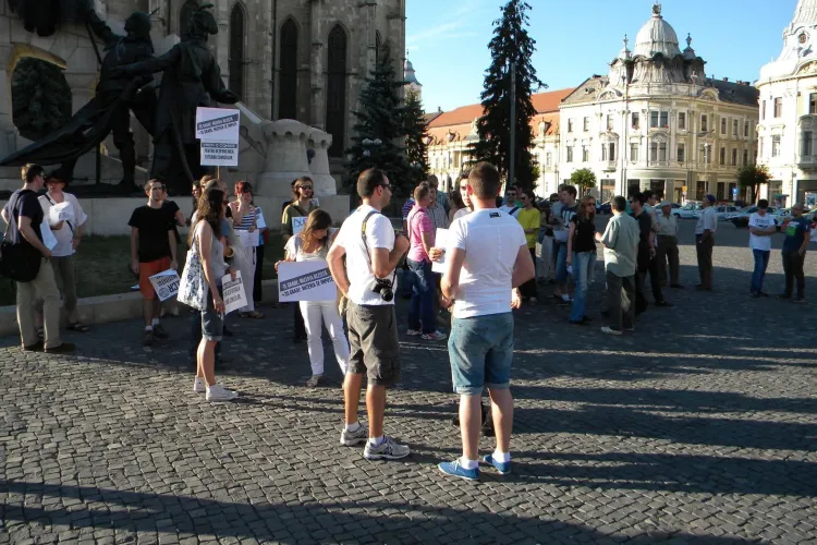 PROTEST la Cluj față de ordonanța care legiferează migrația primarilor