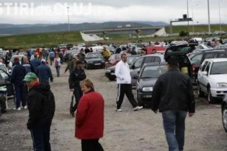 Razie la Piața Auto din Florești! Polițiștii au confiscat marfa