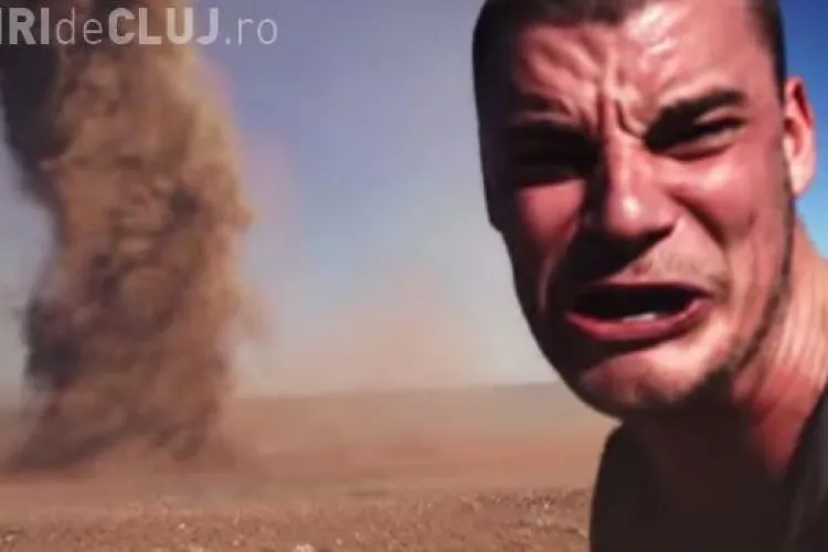 Cel mai NEBUN selfie din acest an. Ce a făcut tânărul din imagine? - VIDEO