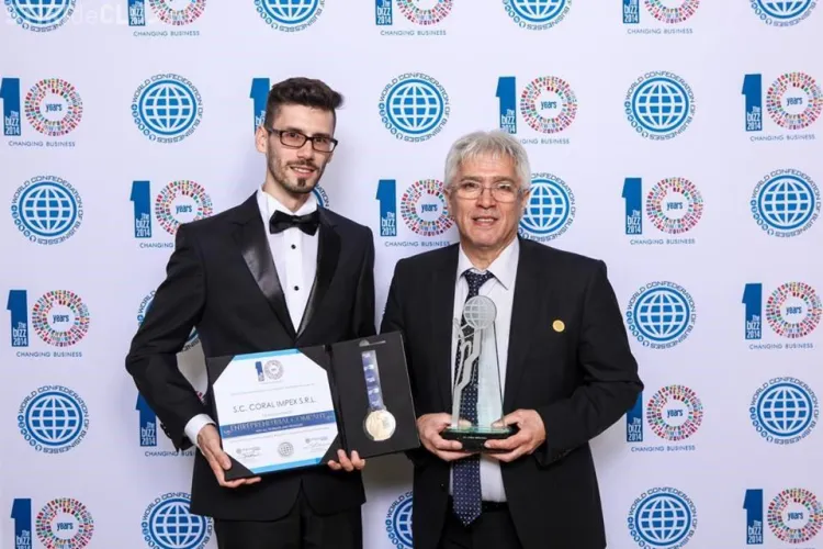Compania Coral, premiată cu cea mai importantă distincție din mediul afacerilor (P)