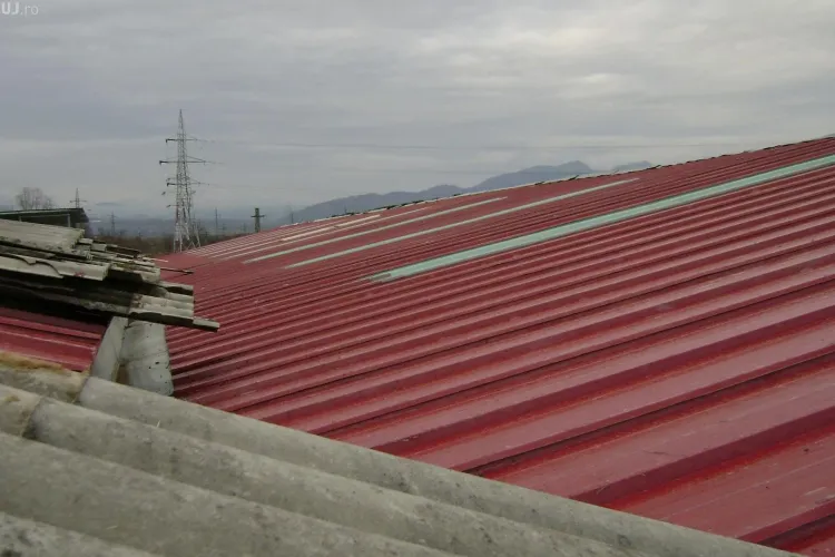 Hoți de fier vechi prinși încercând să fure un acoperiș pe Bulevardul Muncii. Unul dintre ei e minor