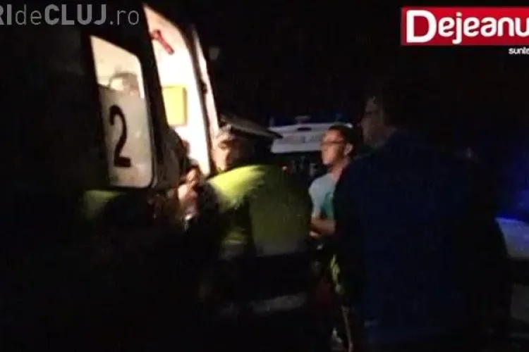 Medicii serviciului de ambulanță Cluj aproape bătuți la un accident. Rudele victimei i-au urmărit până la spital VIDEO