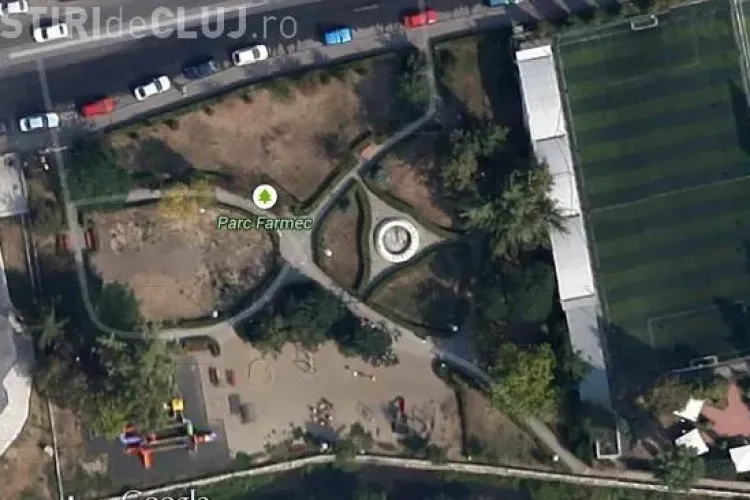 Grobienii au invadat Parcul Farmec de pe strada București - FOTO