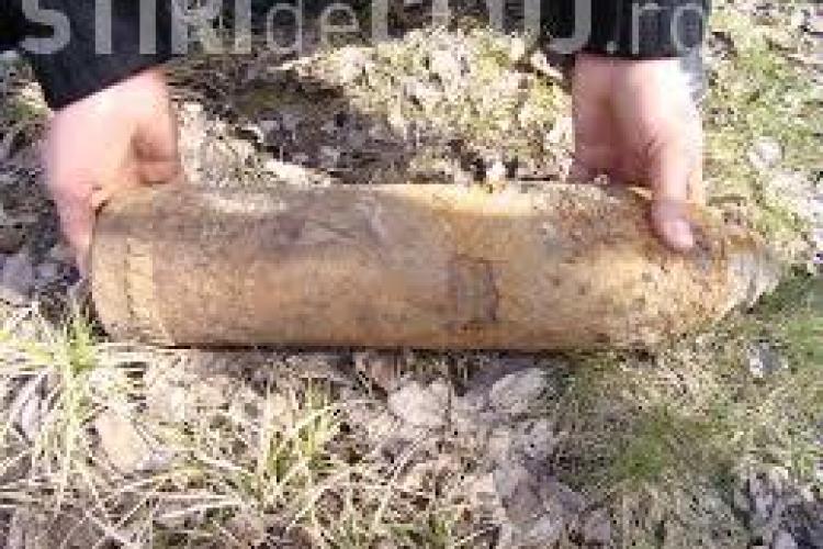 Un proiectil a fost găsit în comuna Jucu