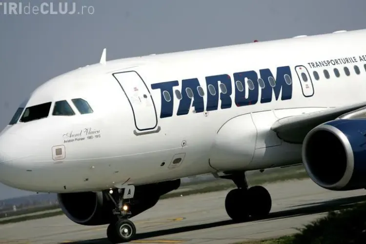 GREVĂ la Tarom. O cursă spre Cluj a fost anulată