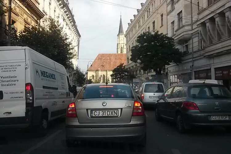 Clujul este PARALIZAT! A început ȘCOALA. Polițiștii ne-au spus ce pericol ne paște - FOTO