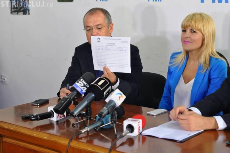 Boc a semnat lista susţinere a candidaturii Elenei Udrea la Preşedinţie