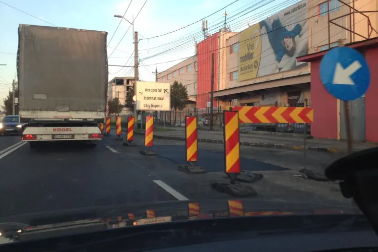 Asfaltul cu ”valuri” de pe Traian Vuia înlocuit în mare grabă de Diferit și Kiat - FOTO