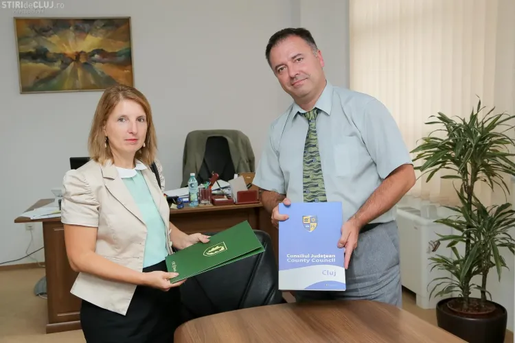 CJ Cluj a semnat contractul de garantare a împrumutului pentru Aeroportul Cluj - FOTO