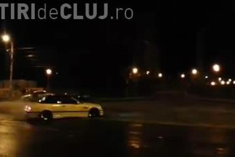 Șoferul care se crede în ”Fast and Furious”! Face drift pe Teodor Mihali, lângă Mall - VIDEO