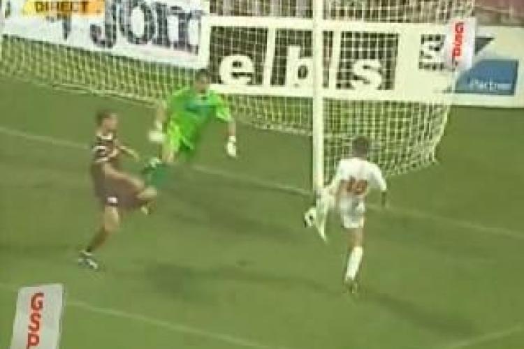 Vezi golul lui Lucian Munteanu - CFR Cluj - FCM Targu Mures 1-2 / VIDEO